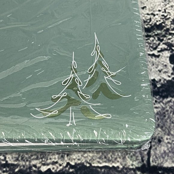 Creative Memories 7x7 Green Foil Trees album Old Style - Picture 2 of 8